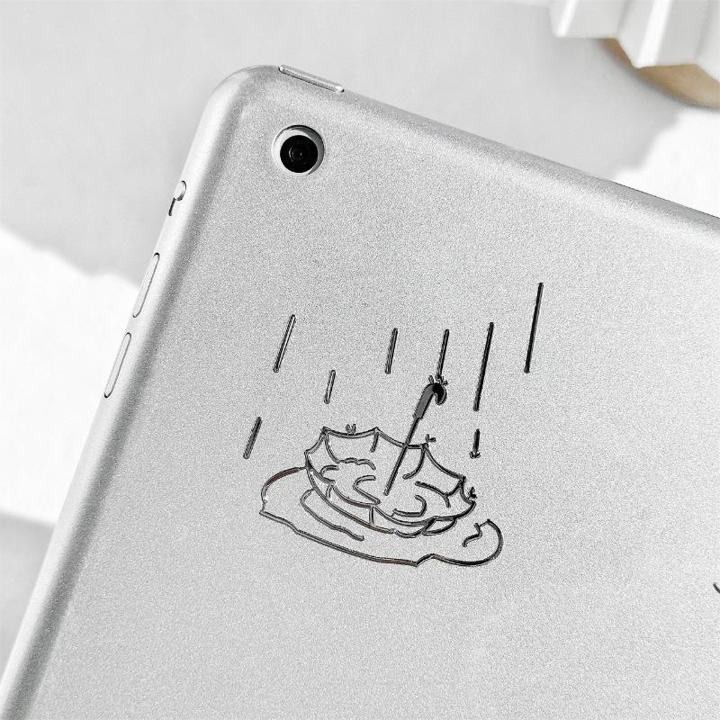 2 Stück Neue 3D Metallaufkleber Wasserdichter Aufkleber Kätzchen Totoro Design für Telefon Laptop Tablet Kopfhörer Dekoration Kreative Kunst