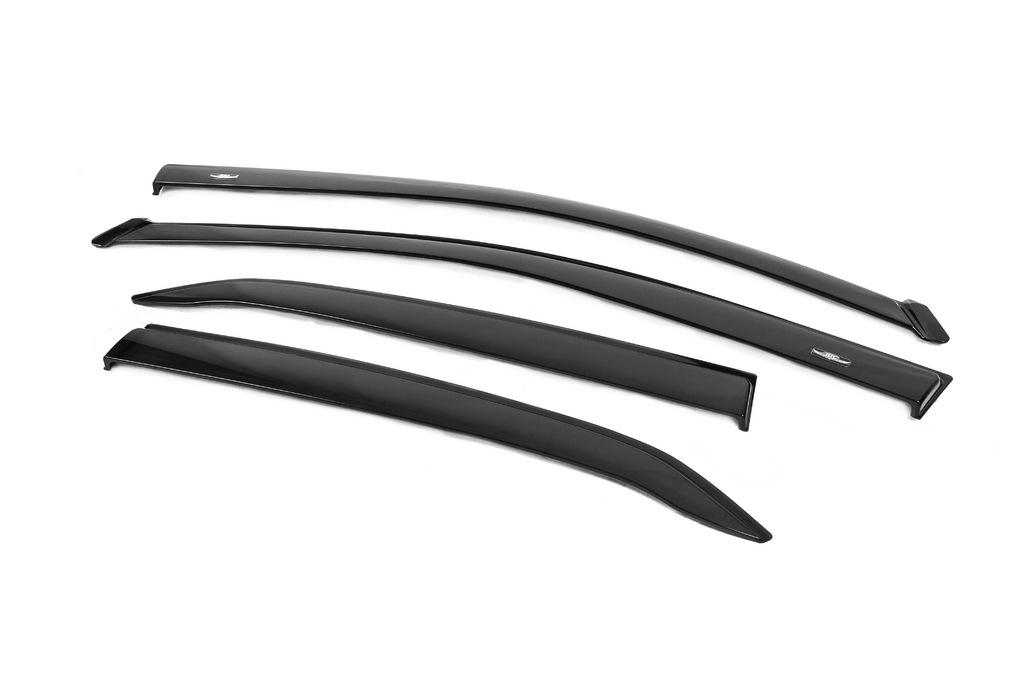 Ветровики (4 шт, HIC) для Toyota Corolla 2007-2013 гг