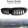 Glossy Black Kidney Grille Grill 51138072085 Fit for BMW 3 Series G20 2019-2022