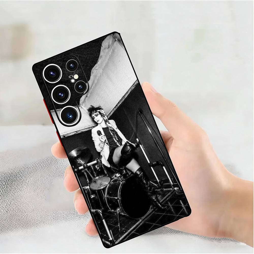 

S-Siouxsie Phone Case For Samsung Galaxy S 24,25,23,22,21,20 Plus Ultra 5G Lite Shockproof Cover Samsung S21fe