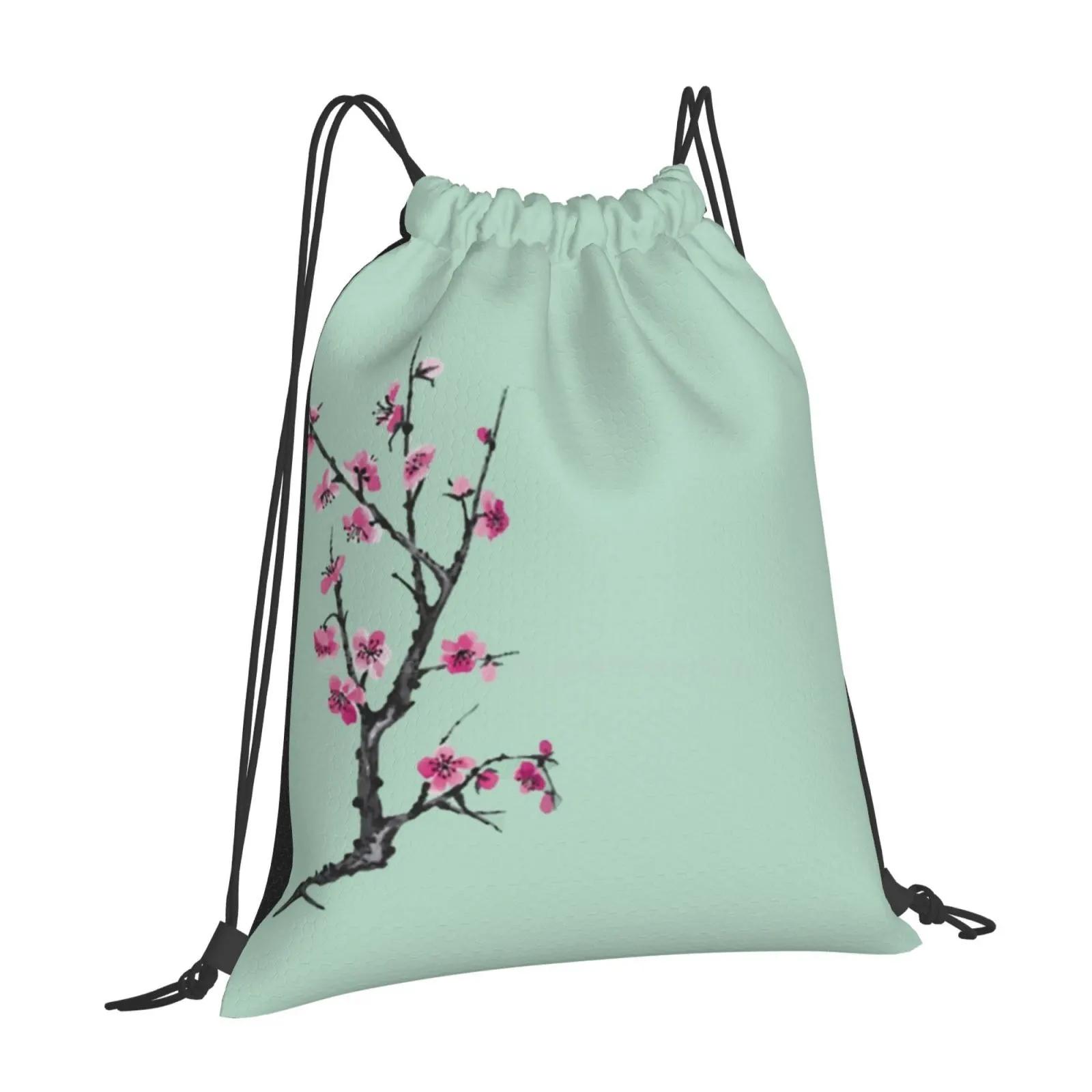 Arizona Green Tea-Cherry Blossom Pattern Design Bagpack School Bags Iced Tea Sadboys Arizona Tears Aesthetic Ginseng Yung Lean OneSize