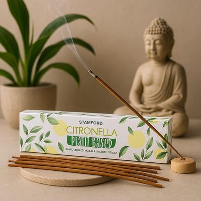 Citronella Masala Incense Sticks, Plant Based