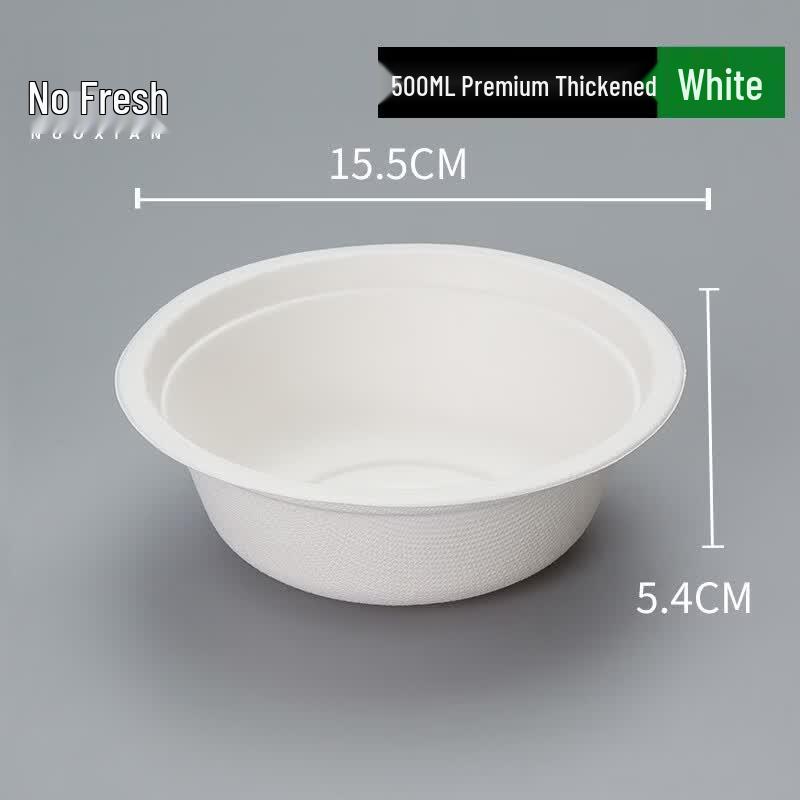 Nuoxian Disposable White Pulp Bowls