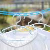Clothesline 8 Meters Windproof Stable Load Bearing Nylon Material Punch Free Installation Laundry Rope for Indoor