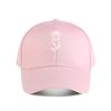 Minimalist Line Art Rose Vinyl Decal Baseball Cap Fashion Unisex Sunhat Womens Outdoor Sports Snapback Cap