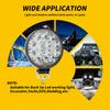 14LED 42W Car SUV Off-Road Round Spotlight Waterproof Vehicle Super Bright Headlight