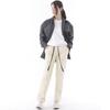 Saintcrew Two-Layer Bartack Pocket Button Shirt Jacket 2L-401Sj Charcoal