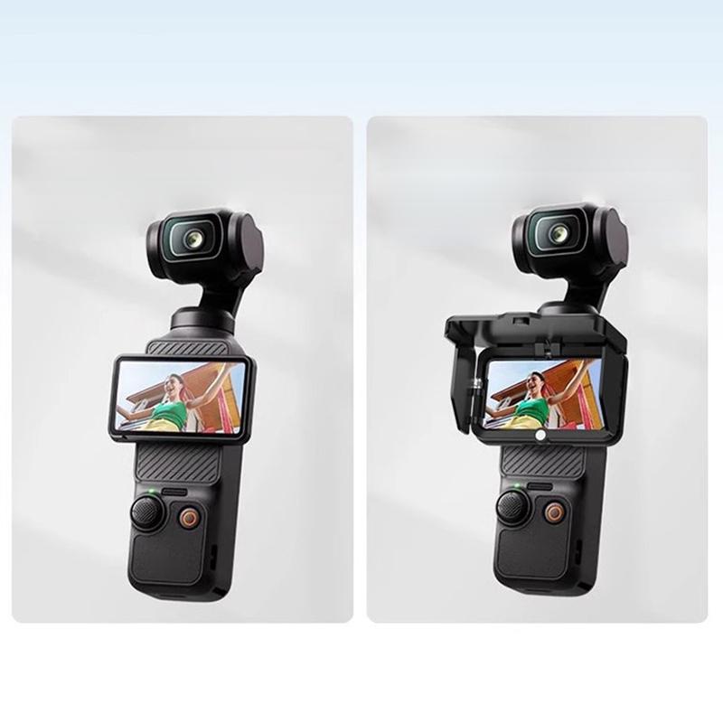 1Pc Plastic Screen Sunshade For OSMO Pocket 3- 3 Sided Foldable Anti Glare Camera Screen Sun Hood Protector Accessories