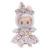 Plush Vinyl Face Labubu Doll Clothes Skirts Plush Bag Charm Little Clothes Hairband Girl Juguates&Doll Accessories Fashion Toys