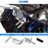66784 Stud Mount Valve Spring Compressor Remove And Install Valve Spring Tool With Ergonomic Handle For 3/8" 7/16" Rocker Studs