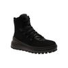 STONE ISLAND Suede Leather Round Toe Lace-Up Ankle Boots Men Boots Black 77FWS0404V0029