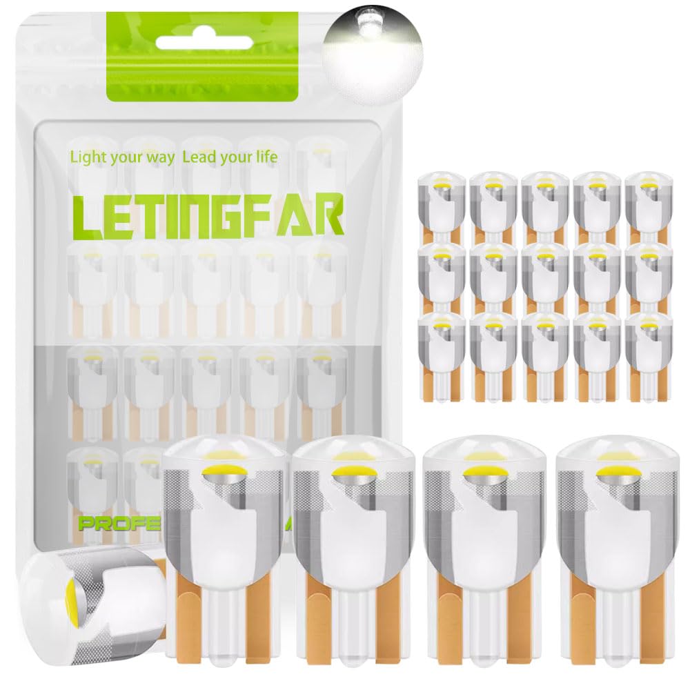 

T10 LED Position Lamp, White, Explosive Light, T10 LED, Built-in Canceller, COB Chip, Omnidirectional белый