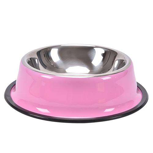 1pcs Cat/Dog Bowl Stainless steel dog bowls pet food water feeder for cat puppy dog feeder bowls