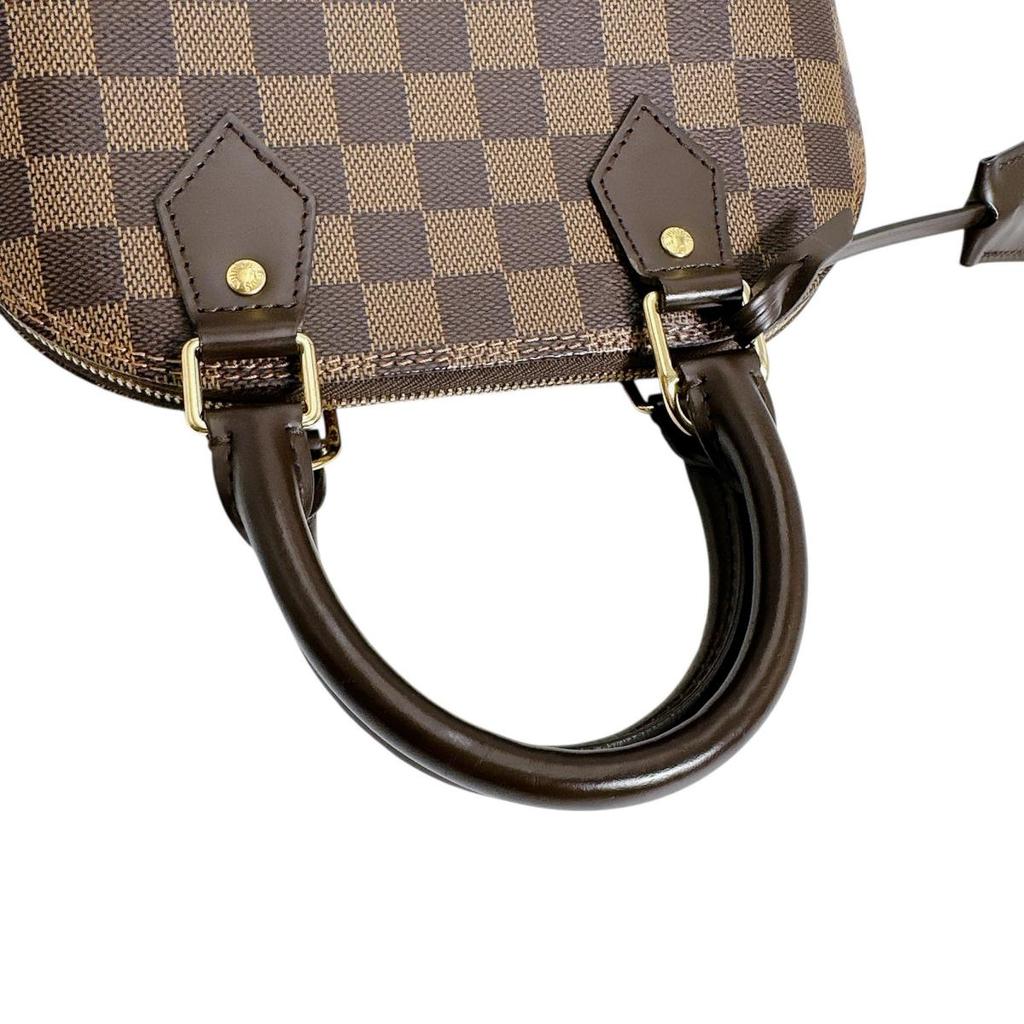 LOUIS VUITTON Damier Alma BB Handbag Damier canvas Brown Women N41221 Used