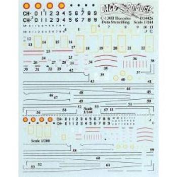 

Декаль Dako Belgian Air Force Hercules DCD14426 1/144 и 1/200 C-130H