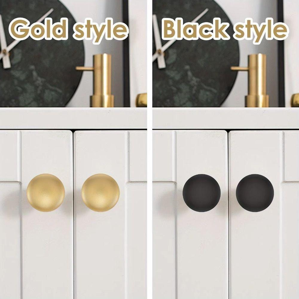 Round Mushroom Cabinet Handles Zinc Zinc Zinc Alloy Drawer Pulls with Screws Door Knobs Children's Room