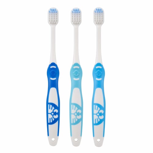 

Ebisu I m Doraemon Rubber Toothbrush, 3-Pack, Random Color