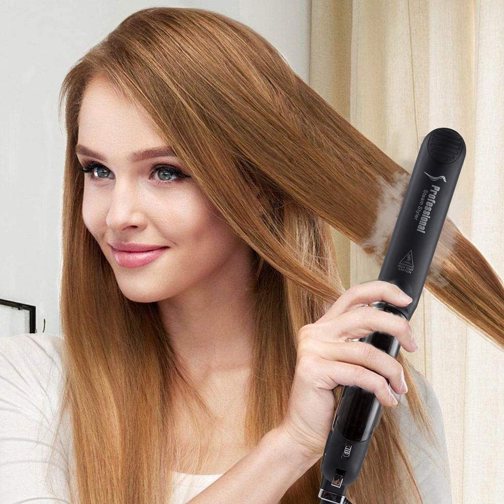 High-quality Steam Hair Straightener Professional Vapor Flat Iron Fast Heat Treatment Hair Care Tools