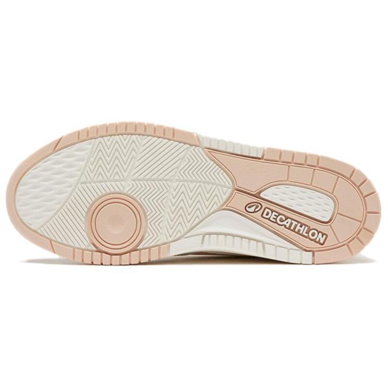 DECATHLON CJ80 Lightweight and comfortable thin sole Non-slip wear-resistant breathable low-top board shoes Women's off-white