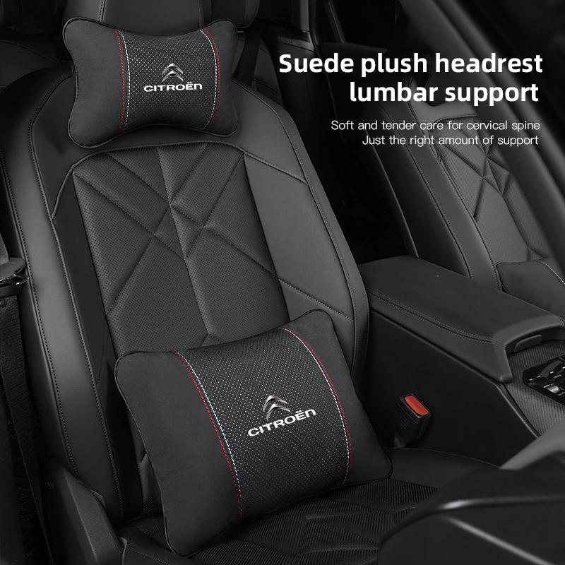 Car Headrest/Lumbar Support Car Seat Accessories For Citroen Grand Picasso Jumper Cactus Saxo Jumpy C-Elysee C15 C4L CelyseeC6 VG3