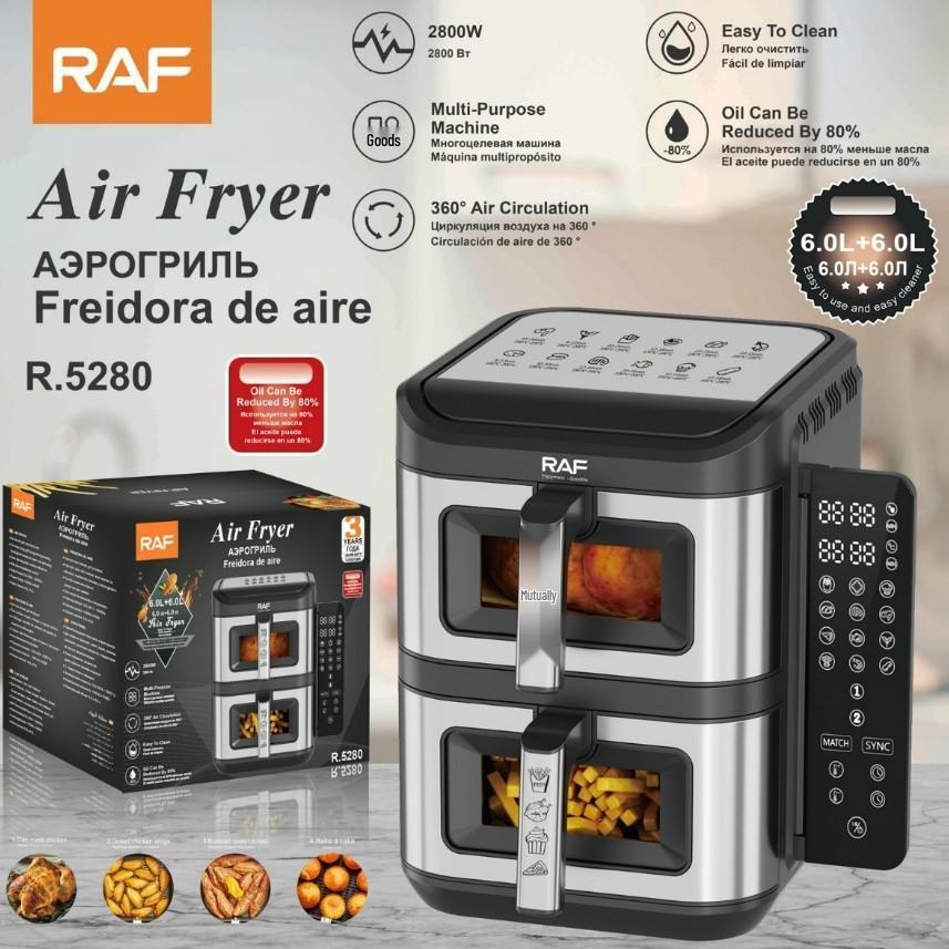 European Standard 12L Smart Double-Layer Air Fryer Oven