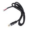 Flexible DC7.9x5.5mm Power Pigtail Cable DC7909 7.9x5.5mm Male Connectors to Open Wire Cable for Solar Power Systems