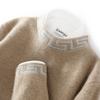 Autumn And Winter Pure Wool Sweaters, Men'S Casual Thickened Sweaters, Plus Size, Loose And Versatile Knitted Cashmere Sweaters For Men
