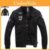 Stylish Men's Military Jackets With Casual Collar And Zipper Closure For Autumn