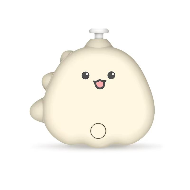 Cute Dinosaur Electric Nail Grinder, Electric Nail Polish Remover for Babies, Anti Scratch, Portable Nail Clipper, Nail Trimming