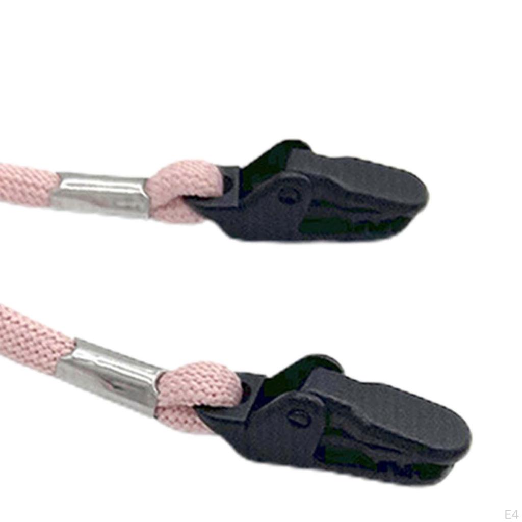 Hutband-Clips Kappe mit Kordelzügen Polyester Leinen-Clip Halter für Camping