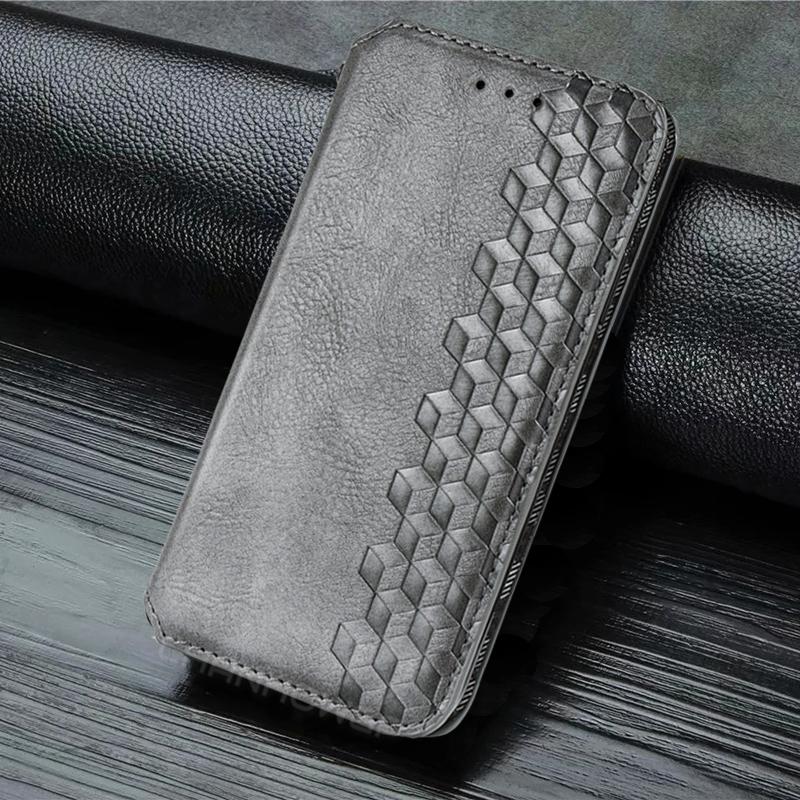 Woven Pattern Leather Flip Wallet Case For Samsung Galxay A12 A02 A42 A52 A72 A32 4G 5G A21S A51 A71 A01 A11 A31 A41 A70 A50 A30 S20 FE S21 Plus Ultra