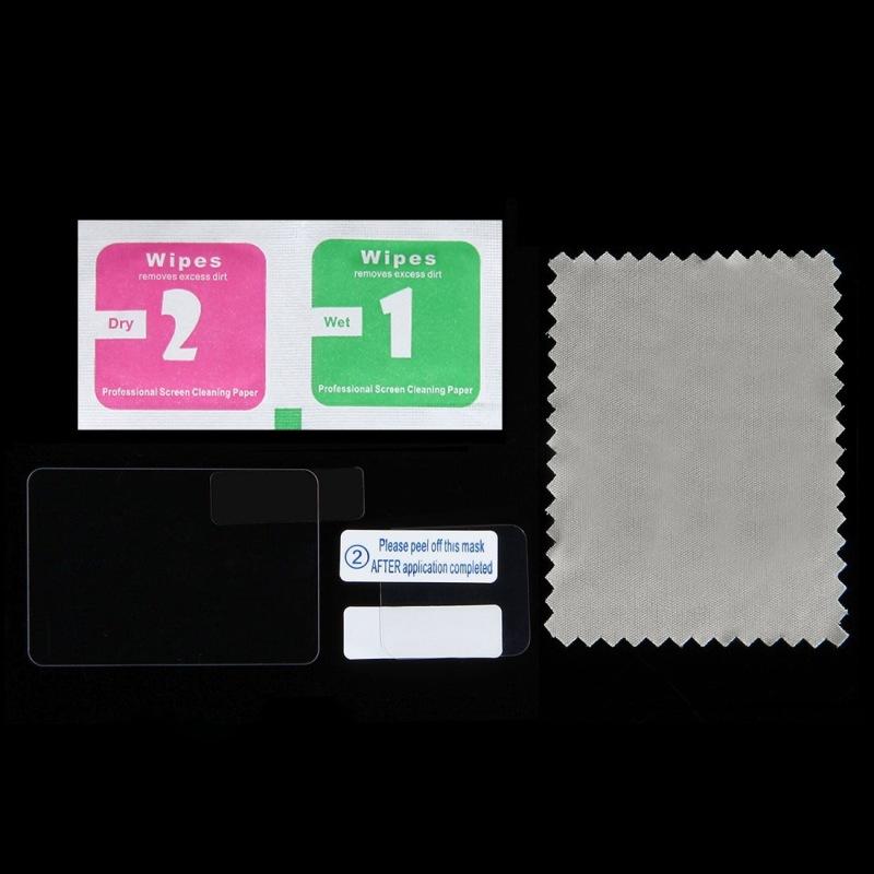 PULUZ Tempered Glass Protector Cover Case for Gopro Hero 5 6 7 Camera Lens Cap LCD Screen Protective