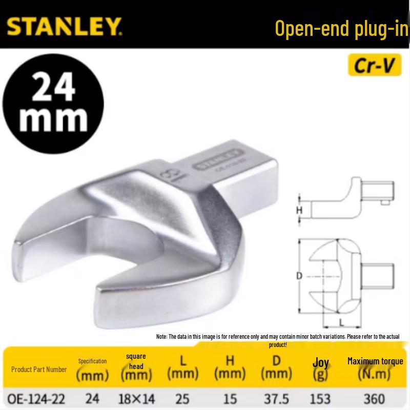 Ruidetai Torque Wrench Open-End Ratchet Head CN plug (adapter included)