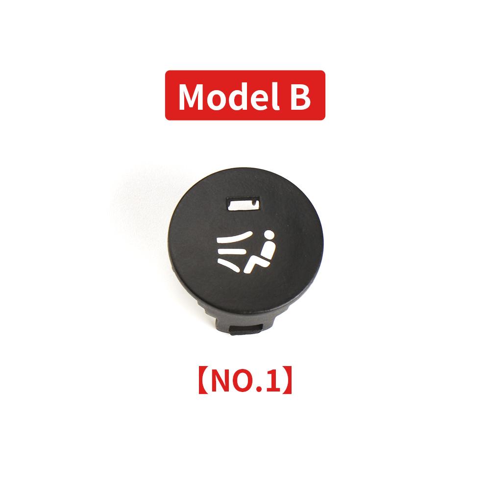 Buton comutator panou aer condiționat Capac butonului de comandă centrală MAX AUTO OFF REST Ventilatie scaun pentru BMW Seria 5 E60