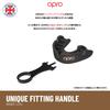 OPRO Mouthguard Sports Mouthpiece Made in the UK [Self-Fit/Bronze Level] [Official Store] (Adult, Black)