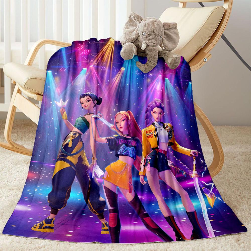 Women Action Blanket Soft Warm Cozy Great for Couch Chair Seaside for All Seasons Warmthful Decor Unique Gift for Family and Friends Camping