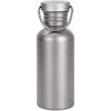 KuBen Ultra LightweightRustproof Wide Mouth Water Bottle Outdoor Climbing Direct Drinking Bicycle Sports Pure Titanium (500ml)