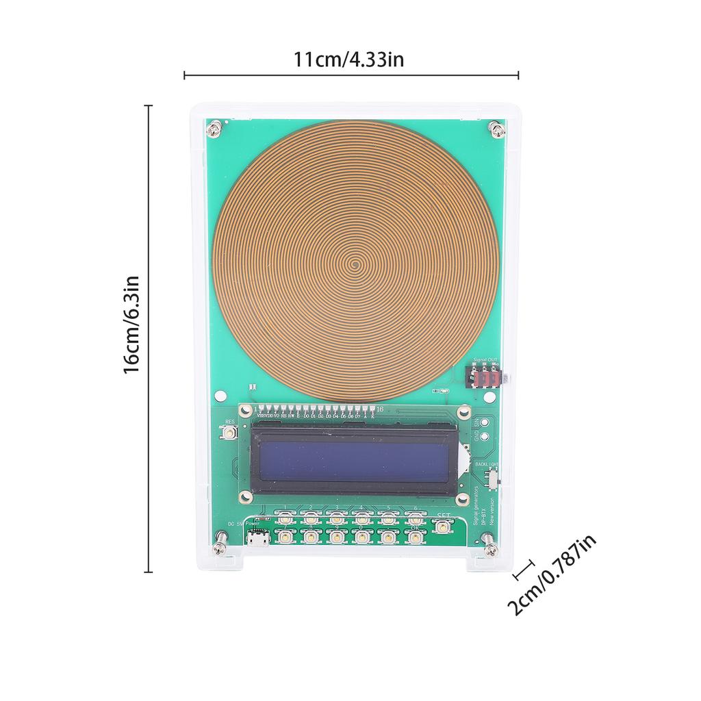 7.83HZ Schumann Wave Generator Frequency Generator 0.01-299kHz Adjustable Schumann Resonance Frequency Therapy Device