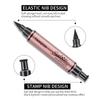 YANQINA Seal Pattern Eyeliner Double Head Eyeliner Beauty Makeup Beauty
