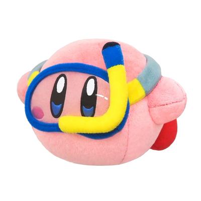 Sanei Boeki Kirby de la série Kirby Kirby de la série ALL STAR COLLECTION Kirby Sensui (S) L16.5 x P16 x H10.5cm Peluche KP72