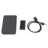 Mobile Hard Disk Box 2.5in SATA Serial Port Mobile Hard Disk Enclosure Supports for Windows for OSBlack  (Not Inclube