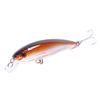 HENGJIA 1 stk 16cm 42g Laser Minnow Fiske Wobbler for Bass Gjedde Abbor Stor Sluk Dykkende Agn med Skarp Krok