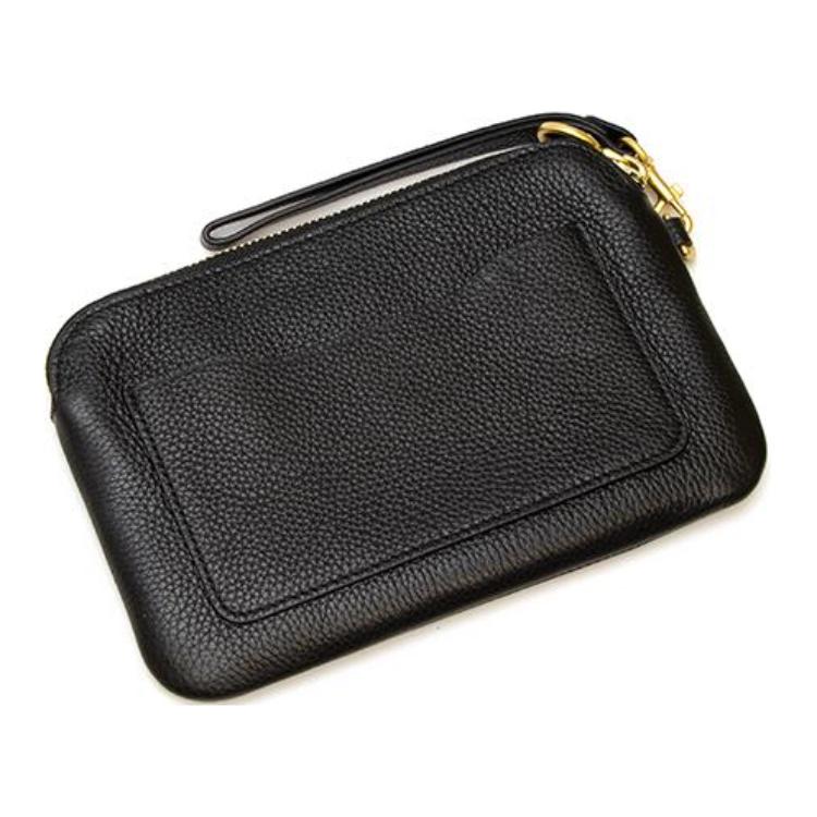 Tory Burch Perry Bombé Wristlet Women Clutch Black 79397-001