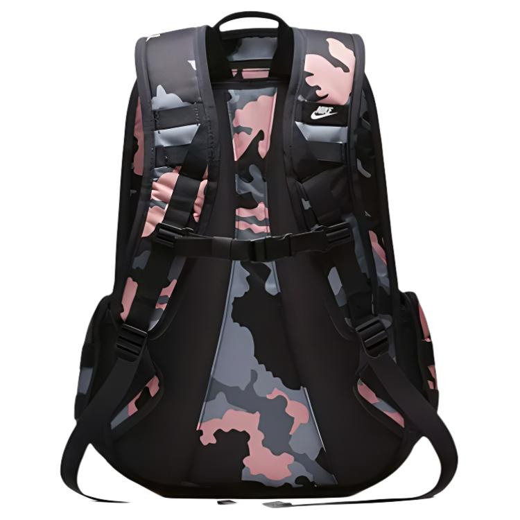 Nike SB Skate Series Sports Large Capacity Polyester Backpack Unisex Backpacks Pink-Camouflage BA5983-060