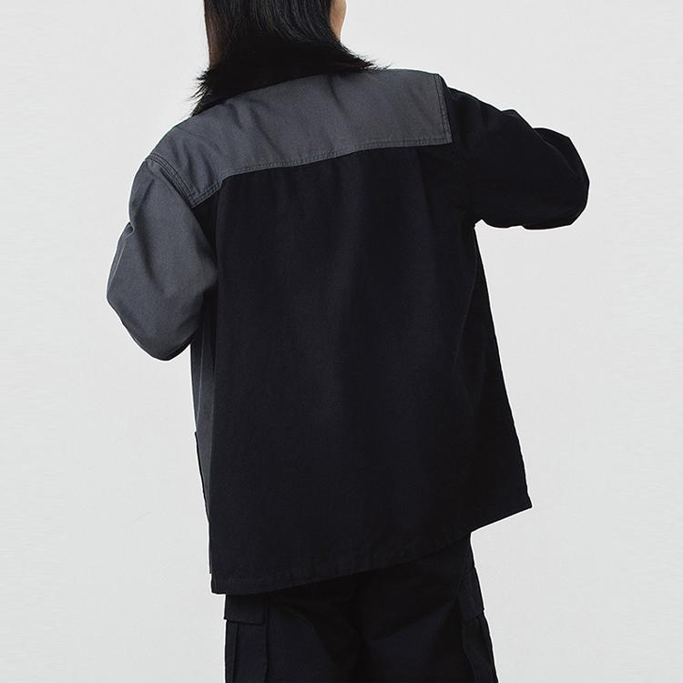 Vans Work Casual Jacket Men Jackets Black VN0A3WF1KOU