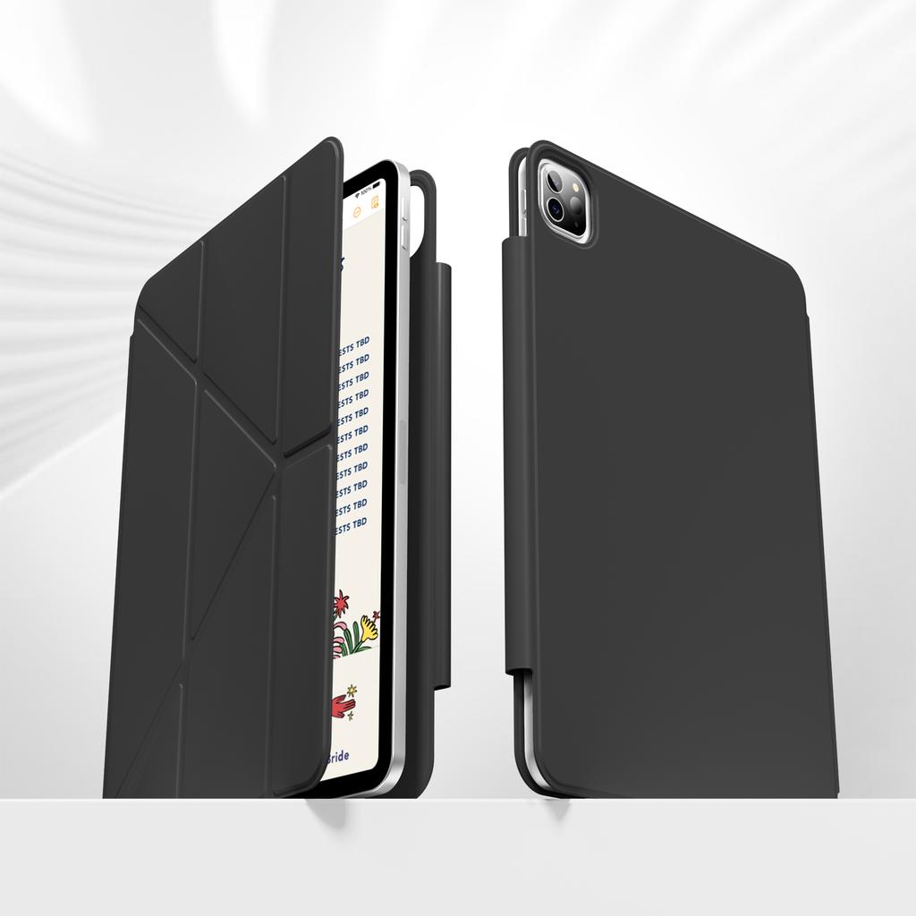ZOYU Case Magnetic for iPad Pro 11 13 inch,For iPad Pro 12.9 Air 11 Air4/5 10.9 With Magnetic Detachable Y-Shaped Folding Cover