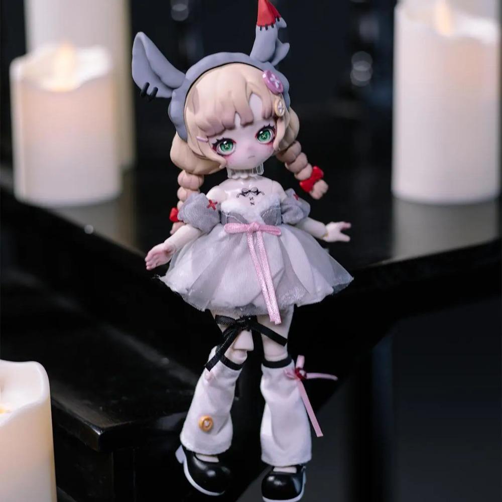 Genuine New Nyssa Bizarre Nightmare Series Kawaii Anime Action Figure 1/12 Bjd Toy Blind Box Surprise Doll For Girls Custom Gift