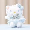 Hello Kitty Plush Toy Cat Keychain Soft Short Plush Girl Gift For Bag Decor