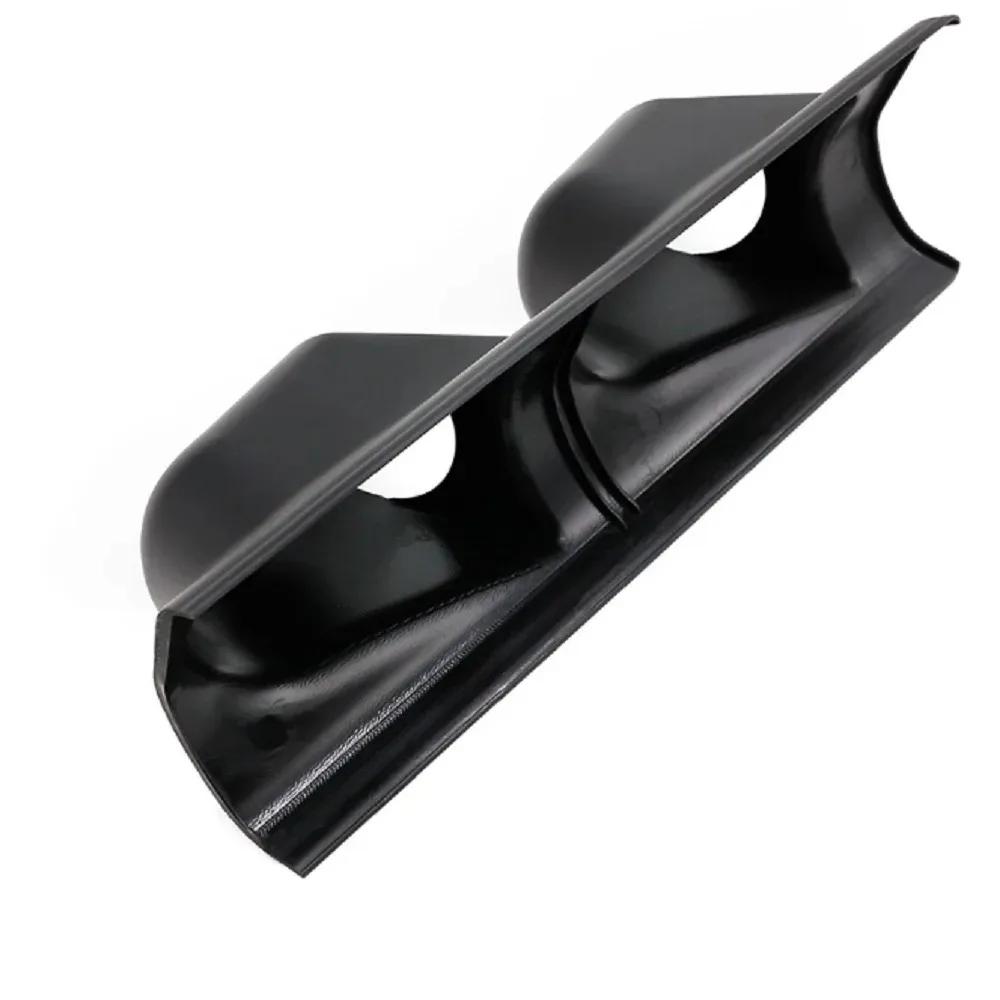 52mm Car Gauge Holder Single/Double Hole ABS Instrument Meter Rack Universal Car Auto Accessories for Left/Right Hand Drive