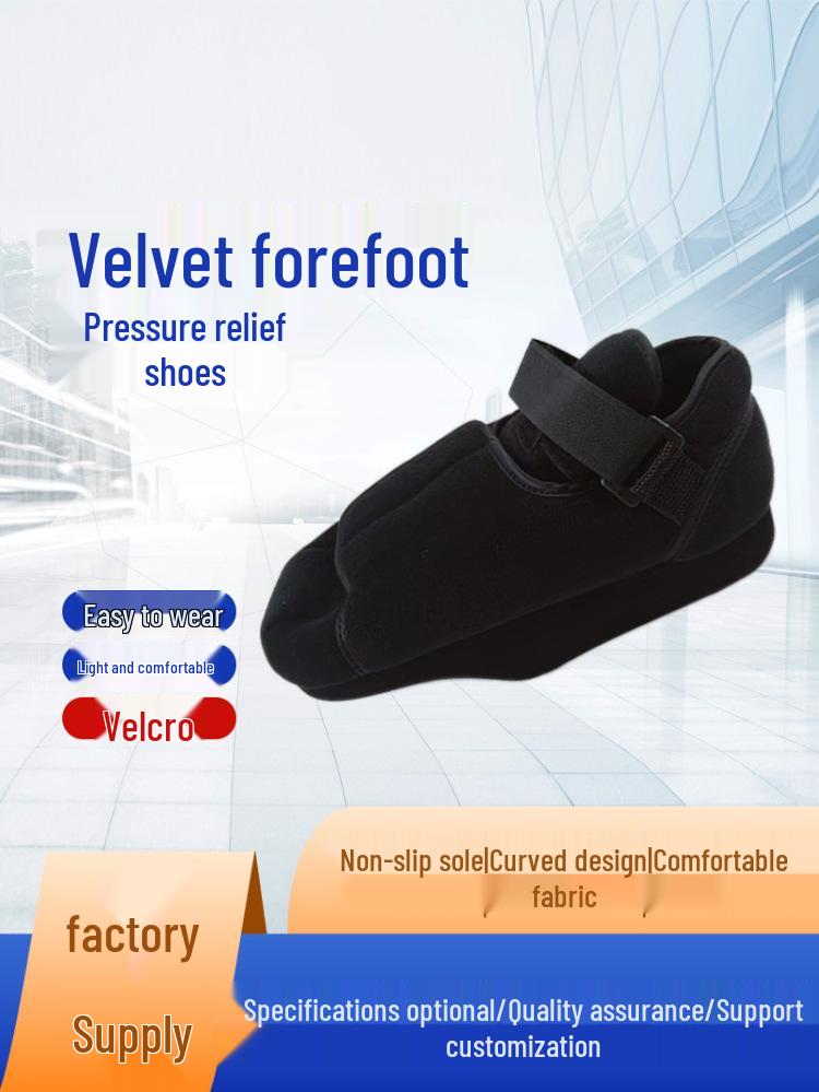 

Non-Weight-Bearing Forefoot Relief & Hallux Valgus Shoe for Post-Fracture/Toe Injury M
